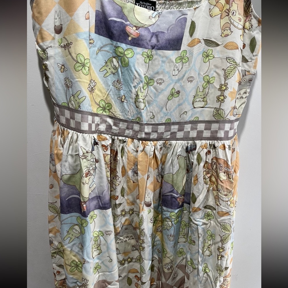 Studio Ghibli My Neighbor Totoro Mosaic Midi Dress - Picture 5 of 12